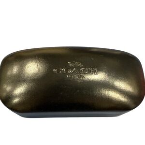 Coach Eyewear large clamshell black Case